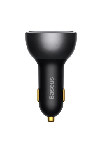 Baseus Încărcător auto USB USB-C PD3.1 140W + cablu USB-C 1m negru