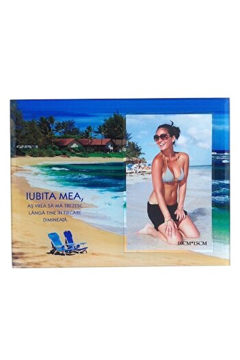 OEM Glass Photo Frame for 10x15 Photos, Love Dedication, M2