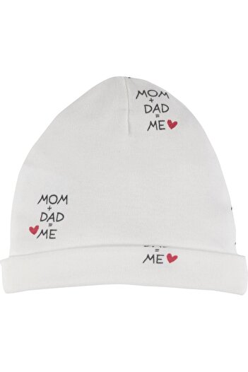 İdilbaby&Mamino Mom+Dad=Me 2-Piece Hat