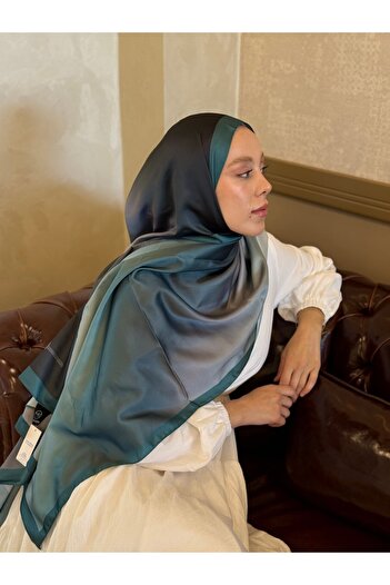 Modakaşmir Aural Gradient Pattern Silky Tanca Shawl