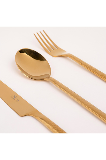 LA MESA gold stainless steel cutlery set 20 pc