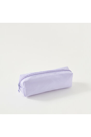 Royal Sac Solid Pencil Pouch with Zip Closure