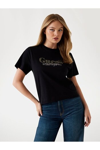 Guess Tour Women's Boxy Fit T-Shirt