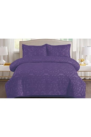 OEM Bed Linen Grofat M6, Uni, 4 pieces, 2 persons, 230x250cm, Purple