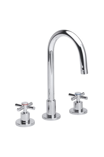 Eca Quadrille Built-In Sink Faucet Above Counter