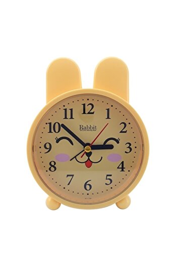 OEM Plastic Table Clock in Rabbit Shape M3, 11x14 cm