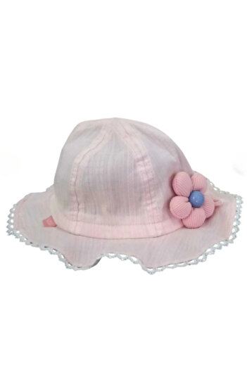 Benittokids Kitti Baby Girl Summer Fedora Hat with Accessories (Age 1-3)