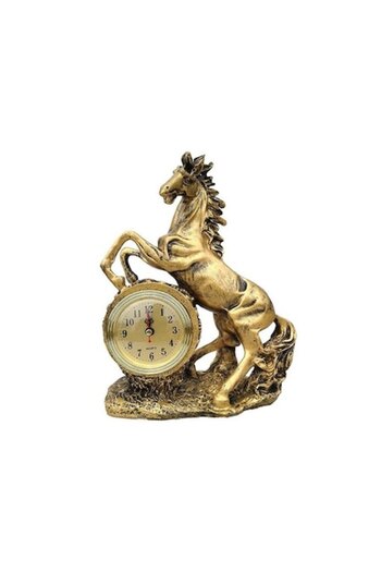 BV Decorative Clock Model - Horse with Clock 21x27 cm
