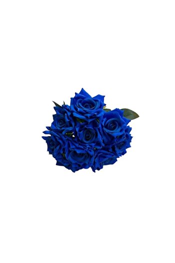 OEM Buchet de trandafiri albaștri, 25 cm