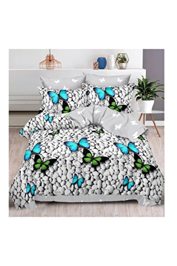 OEM Bed linen set made of fine cotton, 6 pieces, 2 persons, 240 x 250cm, M32