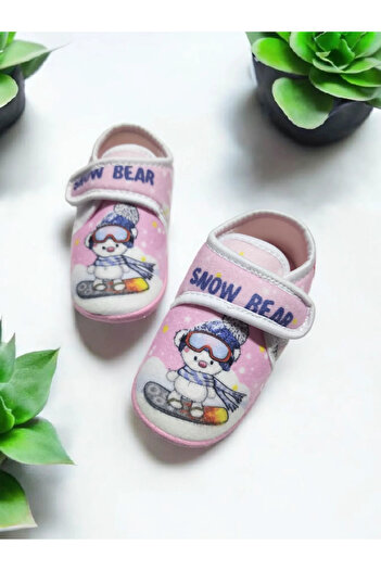GEZER Children's Full Orthopedic Velcro Home Nursery School Slippers
