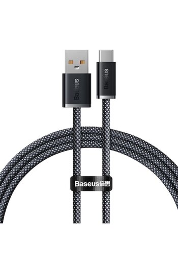Baseus Dynamic Series Cable, USB to USB-C, 100W, Fast Charging, 1m, Gray