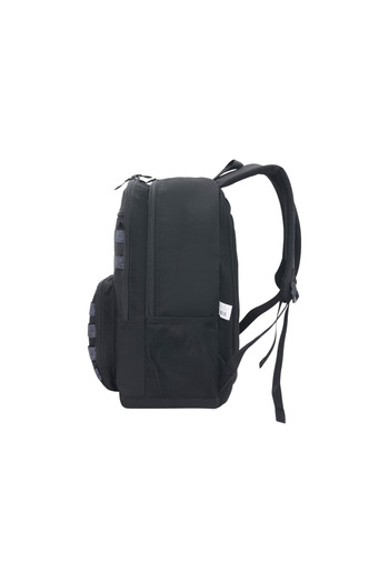 FULL STOP Panelled Backpack with Adjustable Straps and Zip Closure - 6x12x21 cms