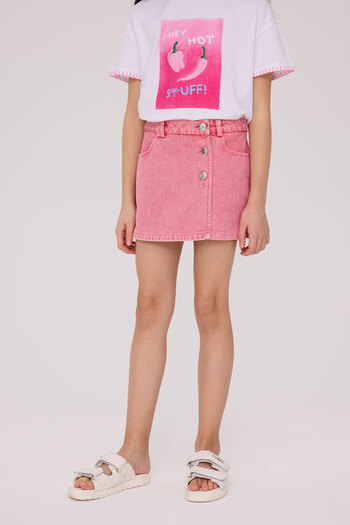 Tyess Girl Pink Skirt