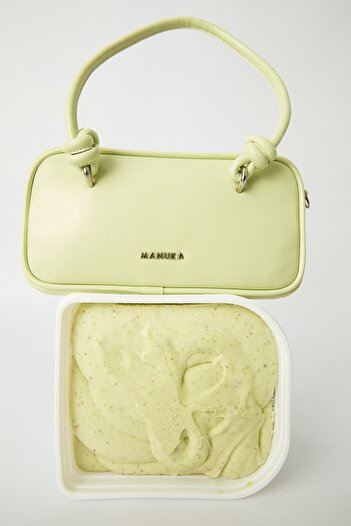 Manuka Etre Binding Detail Bag Ice Cream