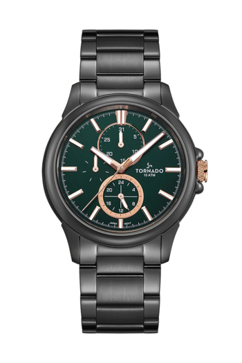 Tornado CELESTIA ELITE Men's Multi Function Green Dial Watch - T6107-XBXHK