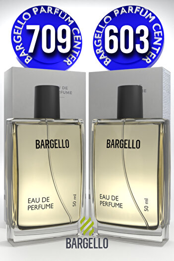 Bargello 709 Erkek 50 ml Parfüm Edp Oriental + 603 Oriental Erkek Parfüm 50 Ml EDP
