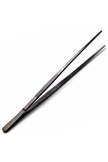 HENDI Pęseta pinceta kuchenna uniwersalna ze stali nierdzewnej powlekana dł. 300 mm - 680131