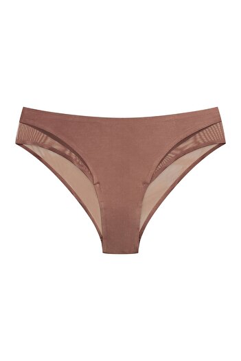 ESOTIQ Women's Panties Smooth Fabric with Mesh Details Brief Elegant & Sexy | Influensa