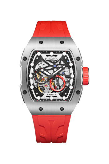 Tornado Xenith Men's Automatic Black Dial Watch - T24302-ssrb