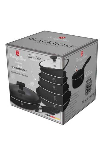 Berlinger Haus 12-piece titanium-coated cookware set, Monaco Collection