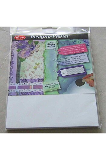 Viva Decor White acid-free paper, anti-aging, A5, 240 g/m2, VIVA DECOR, 25 sheets