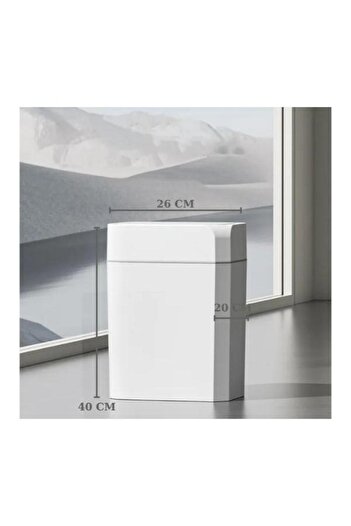 PANJI 18 Lt Automatic Sensor Trash Can High-End Self-Opening and Closing Trash Can