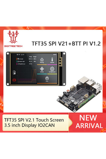 choice2 TFT35SPI and BTT PI BIGTREETECH TFT35 SPI V2.1 Touch Screen 3.5 inch Display IO2CAN 3D Printer PI V1