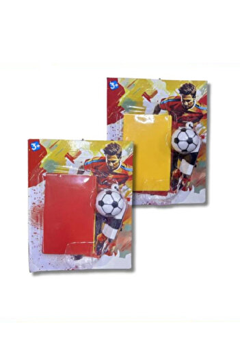 Other Mini Football Referee Set – Red & Yellow Cards with Whistle Football Keychain