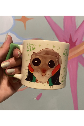 westartic Sad Sad Hamster Profession Lawyer Mug Cup Cup