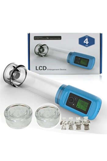 Intex LCD Enlargement Pump With Extra Ring For Men