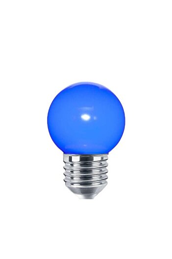 Braytron Bec LED 1W G45 Albastru E27