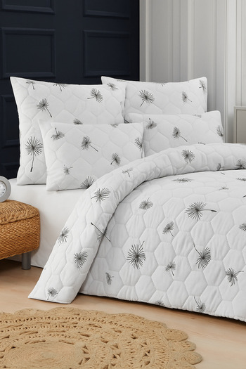 Mislina Home Ibiza Single Quilted Filled Pique 4 Season Honeycomb Dsn | Pillow Case Gift |   160X230Cm