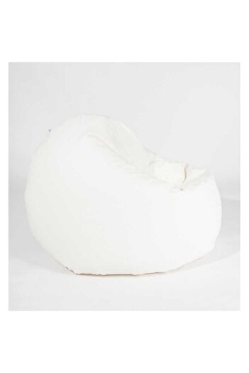Pufrelax Relaxo Xl Armchair, Eco-Leather Material - White