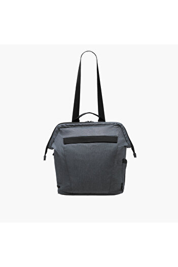 Juniors Nikki Solid Diaper Bag with Top Handle and Zip Closure