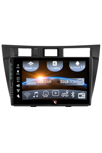 navi-it Navigatie dedicata Toyota Mark 2000-2007, USB&Butoane fizice frontale, Android 13, Wireless Carplay