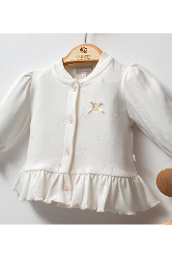 Cassiope Baby Jacquard Ruffle Double Set