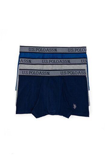 U.S. Polo Assn. Erkek 3'lü Boxer Takım 50310707-VR033