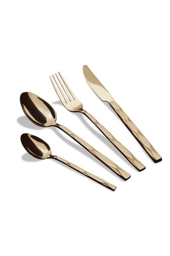 Berlinger Haus 24-piece stainless steel cutlery set. Champagne Collection