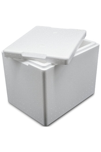 Narpack Cutie termică Termobox din polistiren cu capac, certificat PZH, 395x295x320mm, 20L, Arpack