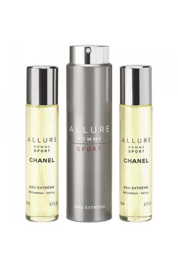 Chanel Allure Homme Sport Extreme, Men, Eau de Toilette, Eau de Toilette, 3 x 20 ml Voyage