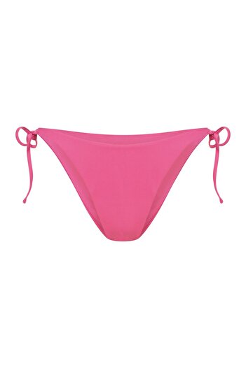 ESOTIQ Side Tie Bikini Bottom Triangle Brazilian Brief V-Shape Low Waist | Shrimpee