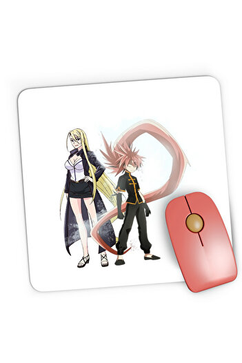 OEM Mousepad Gaming UQ Holder Touta McDowell Super Power Cosplay Otaku, 21x19 cm