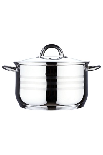 Blaumann Stainless steel casserole with lid 16 cm Gourmet Line