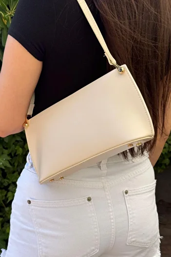 Ecrou Baguette Shoulder Bag Cream
