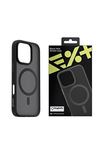 NEXT ONE NOA Mist Shield Protective Case with MagSafe for iPhone 16 Pro, Black