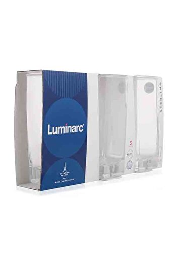 Luminarc 3-Piece Glass Tumbler