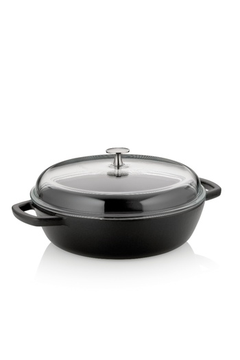 Berlinger Haus CALIDO cast iron deep frying pan 28 cm 3.8l black