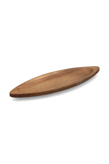 Bien Servi Elegant Design Oval Shaped Acacia Serving Plate