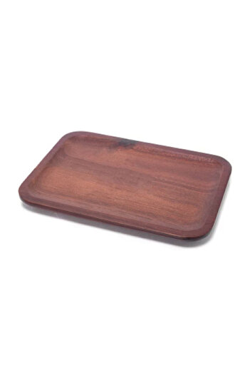 Bien Servi Durable Acacia Rectangular Serving Plate 24 x 18cm